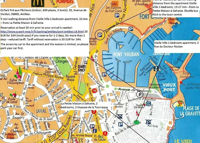 Vieille 1 - Luca's Apartment, 1 Bedroom, Max 2 Adults And 2 Kids Antibes